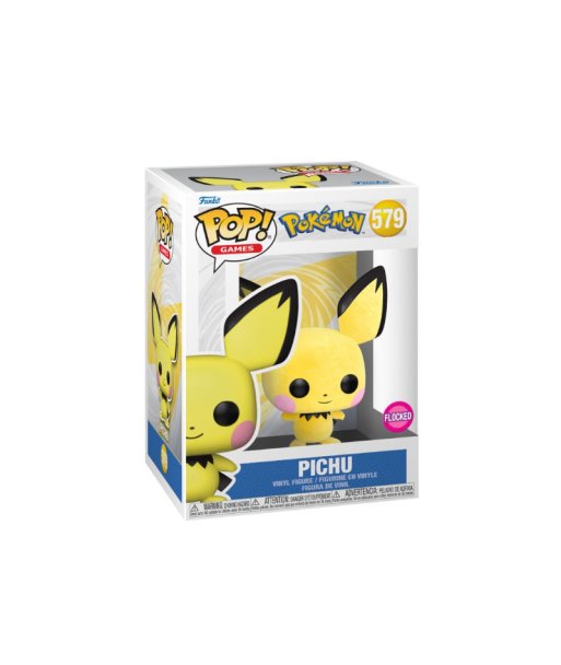 Funko Pop! Vinyl Pokémon Pichu (Flocked) #579