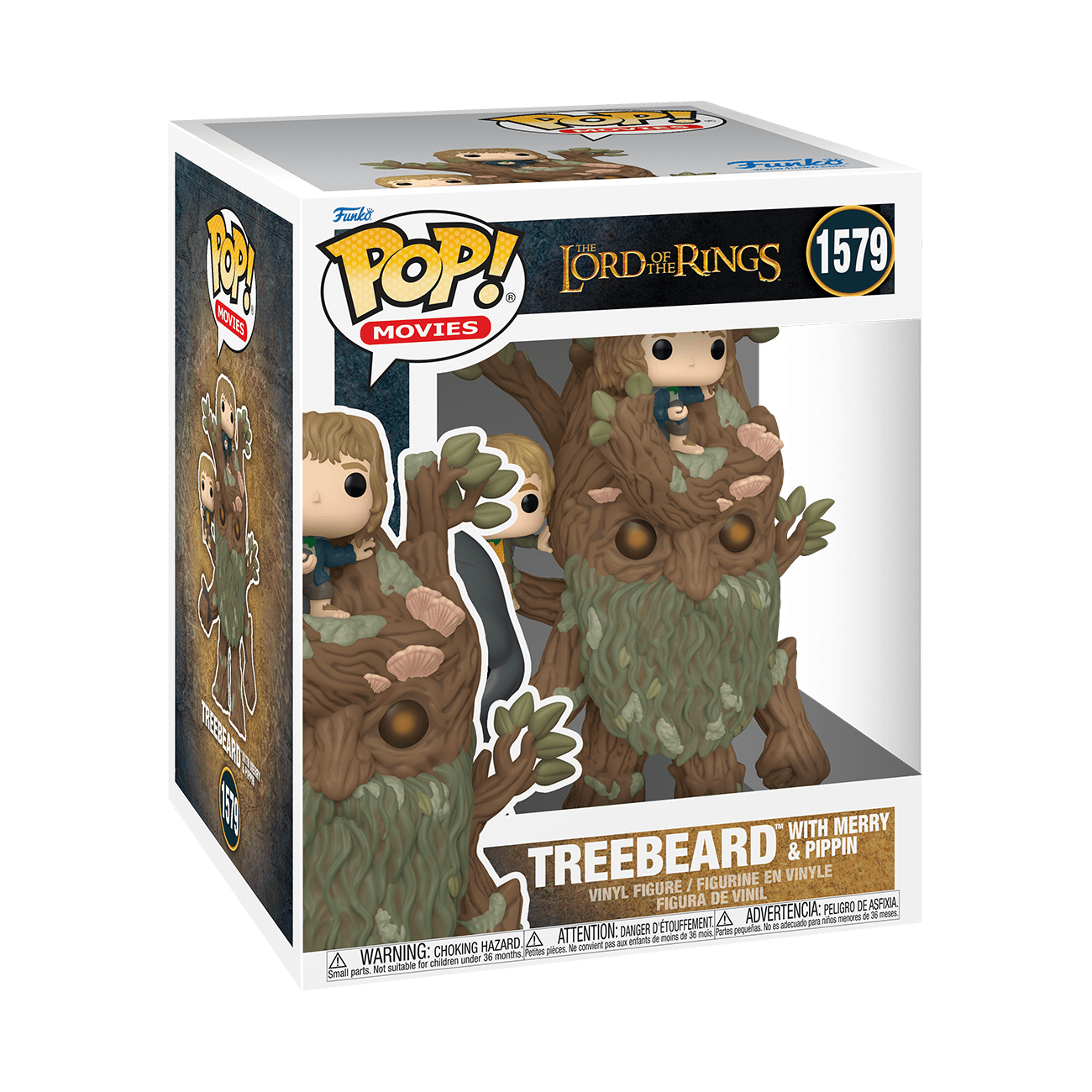 Pop! Super 6in - LOTR - Treebeard w/ Mary & Pip 889698808347