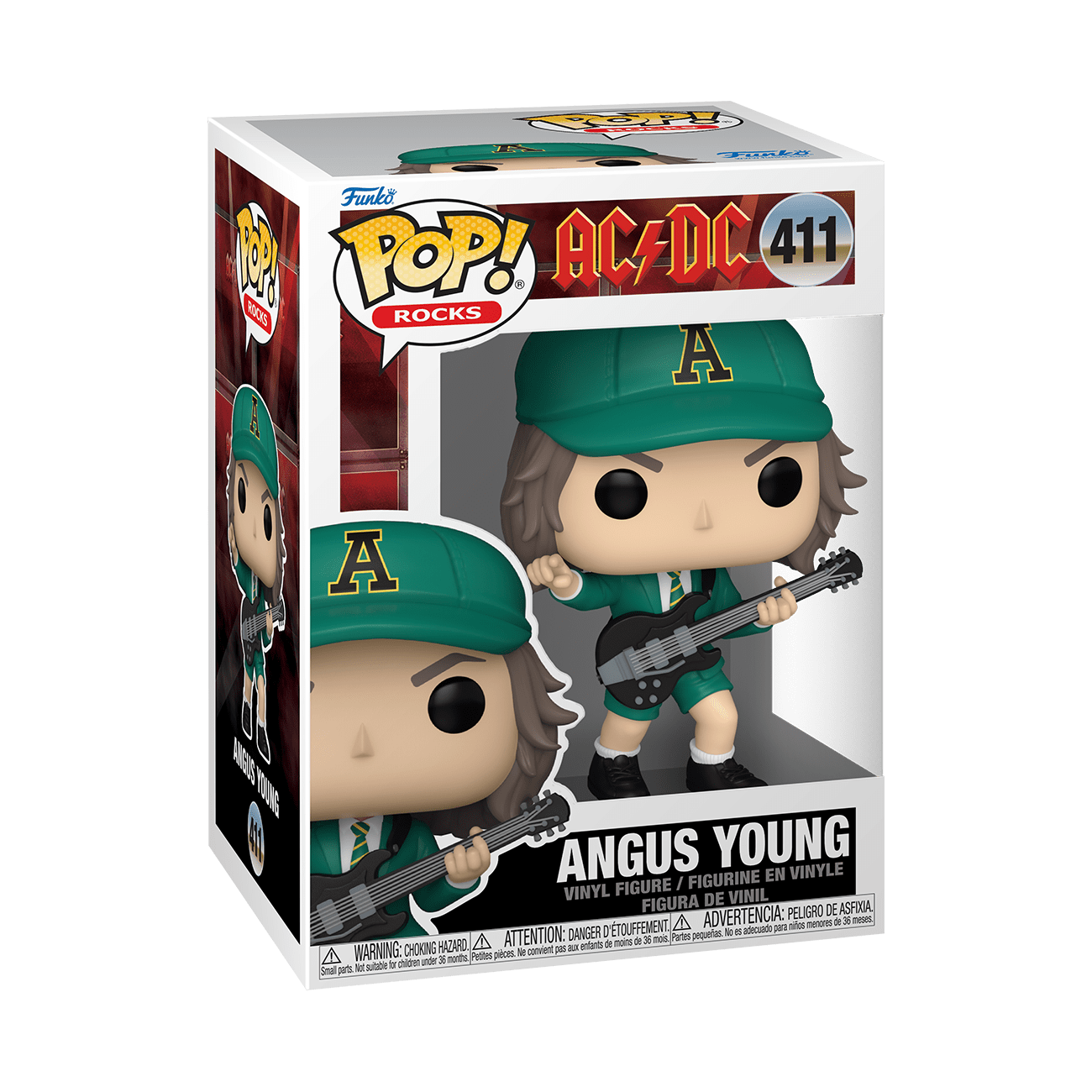Pop! Vinyl - AC/DC - Angus Young (Green) 889698798044