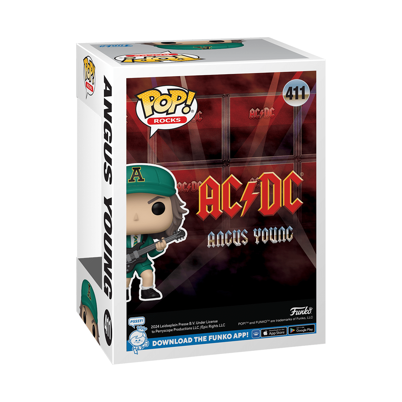 Pop! Vinyl - AC/DC - Angus Young (Green) 889698798044