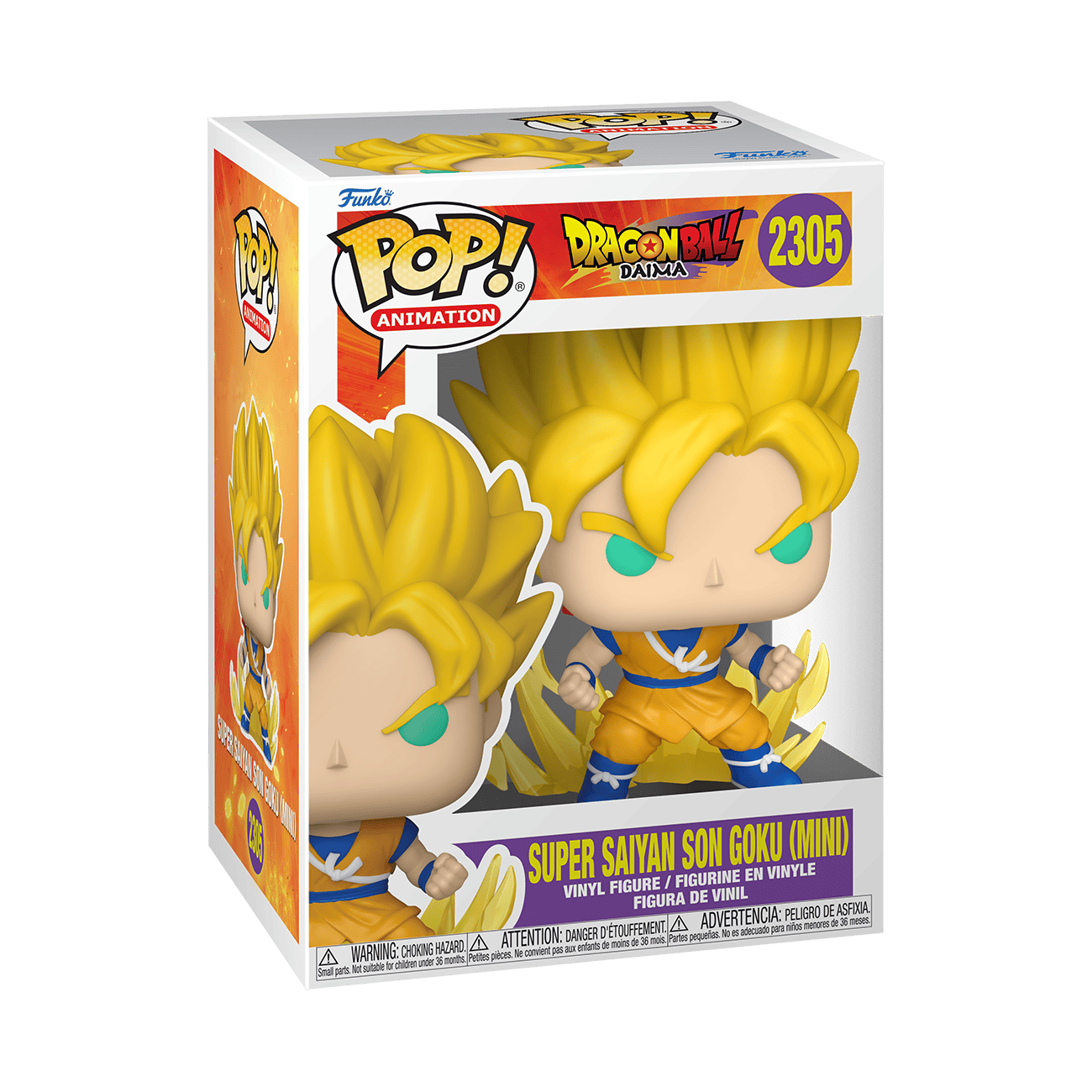Pop! Vinyl - Dragonball Daima - Super Saiyan Son Goku (1 in 6 Chance of Chase)
