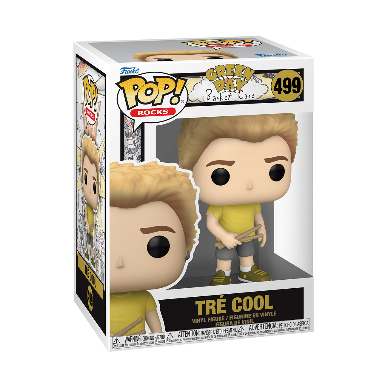 Pop! Vinyl - Green Day - Tre Cool (Basket Case)