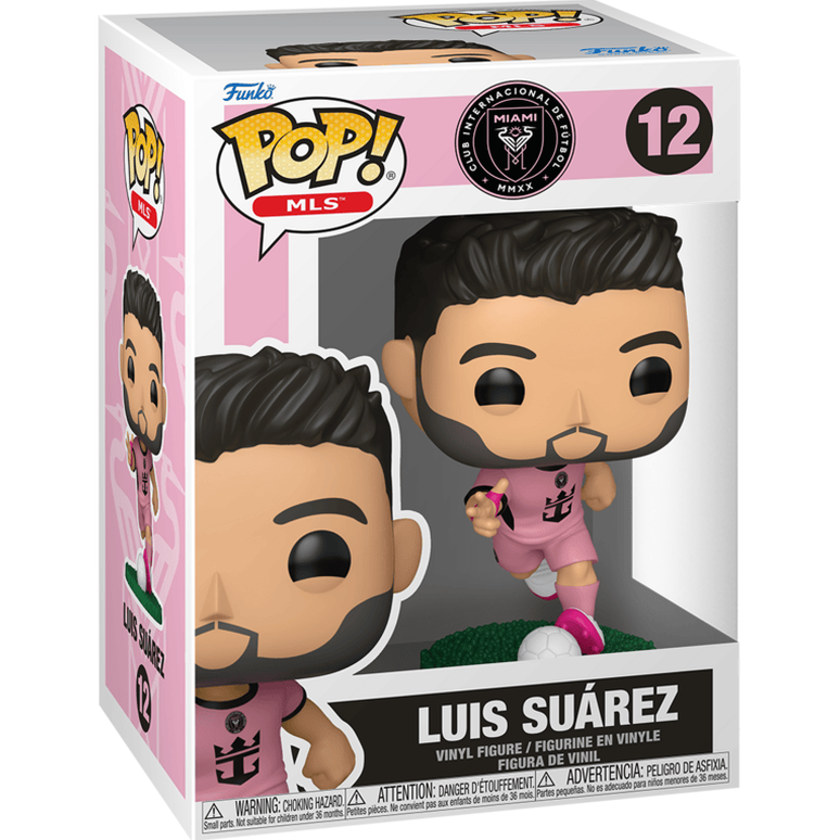 Pop! Vinyl - Inter Miami - Luis Suarez (Pink)