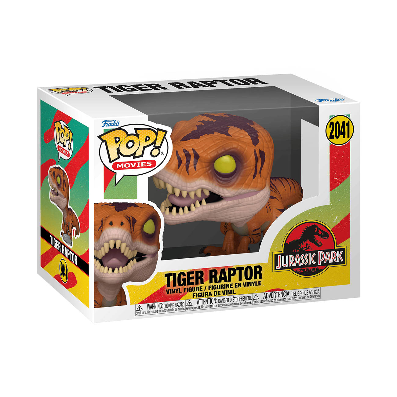 Pop! Vinyl - Jurassic Park - Tiger Raptor