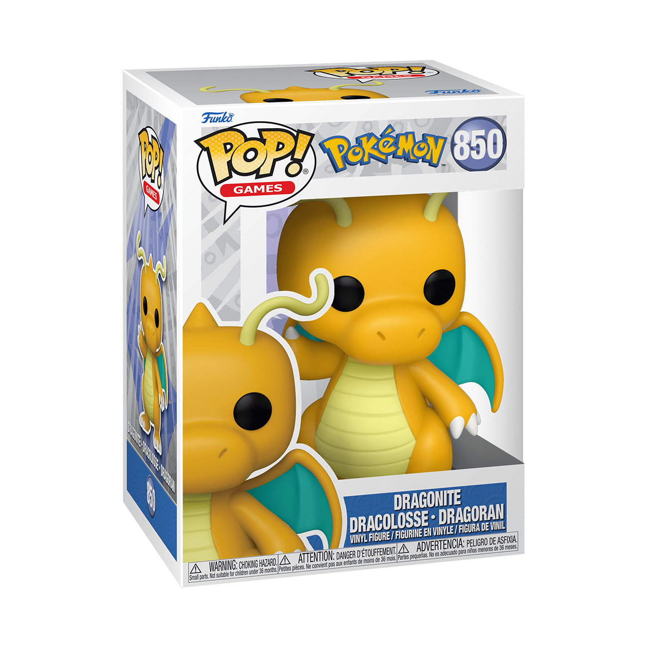 Pop! Vinyl - Pokemon - Dragonite 889698742207