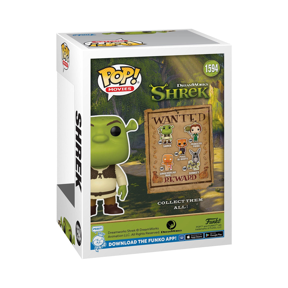 Pop! Vinyl - Shrek - Shrek w/ Snake 889698811767