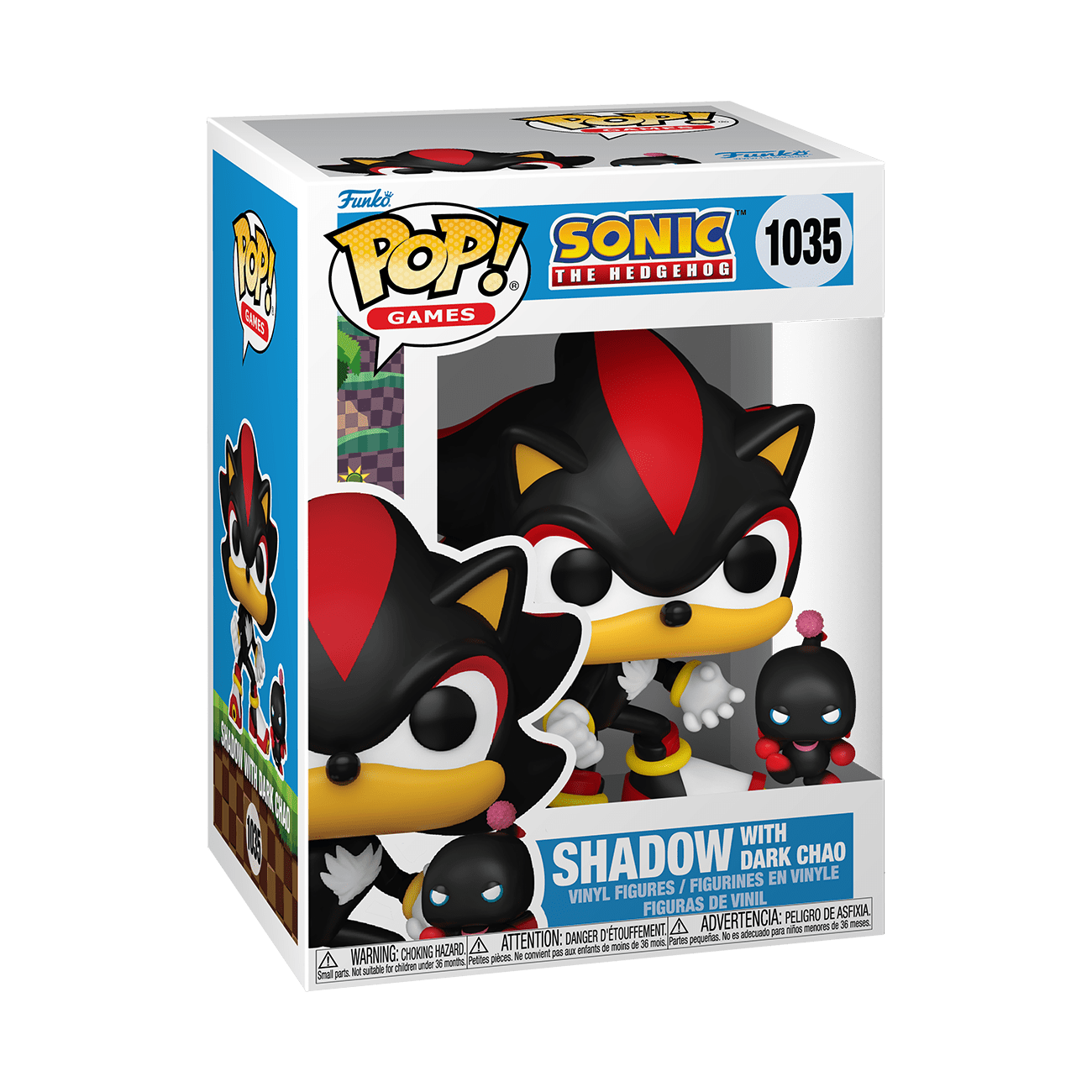 Pop! Vinyl - Sonic - Shadow w/ Dark Chao 889698803083