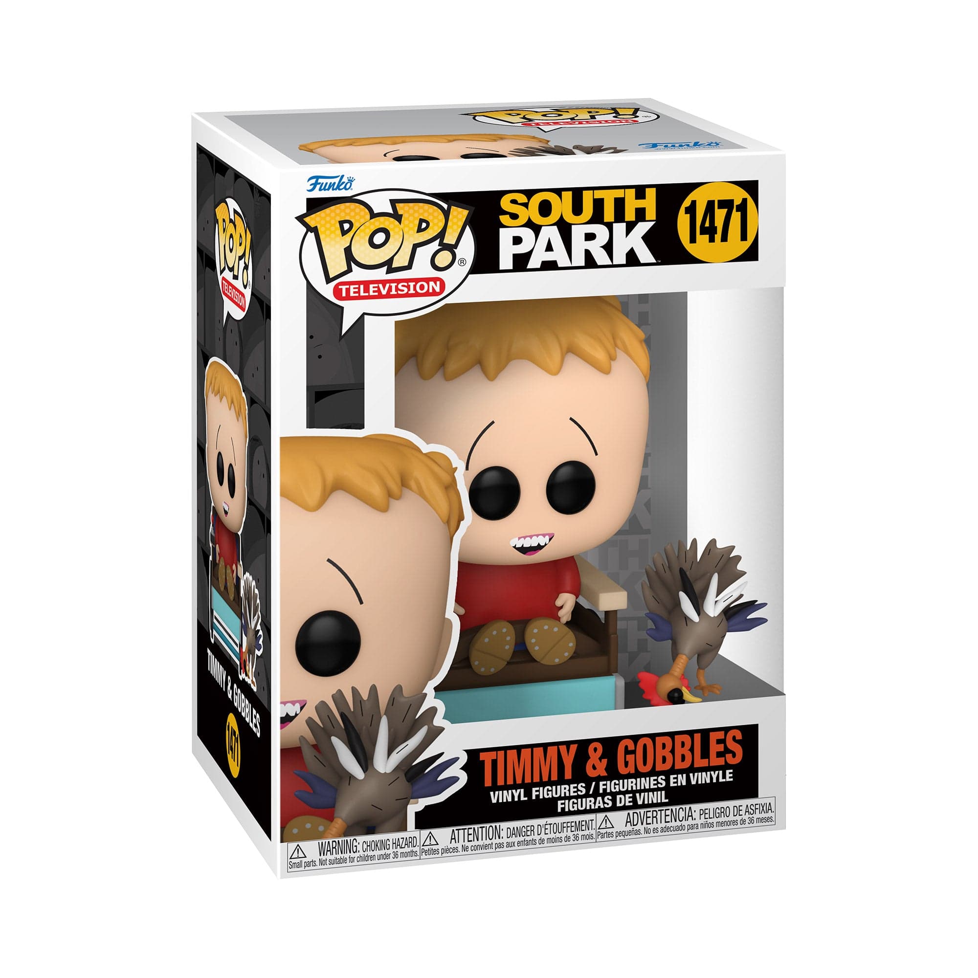Funko Pop! Vinyl - South Park - Timmy & Gobbles Figure | Lennie's Toys