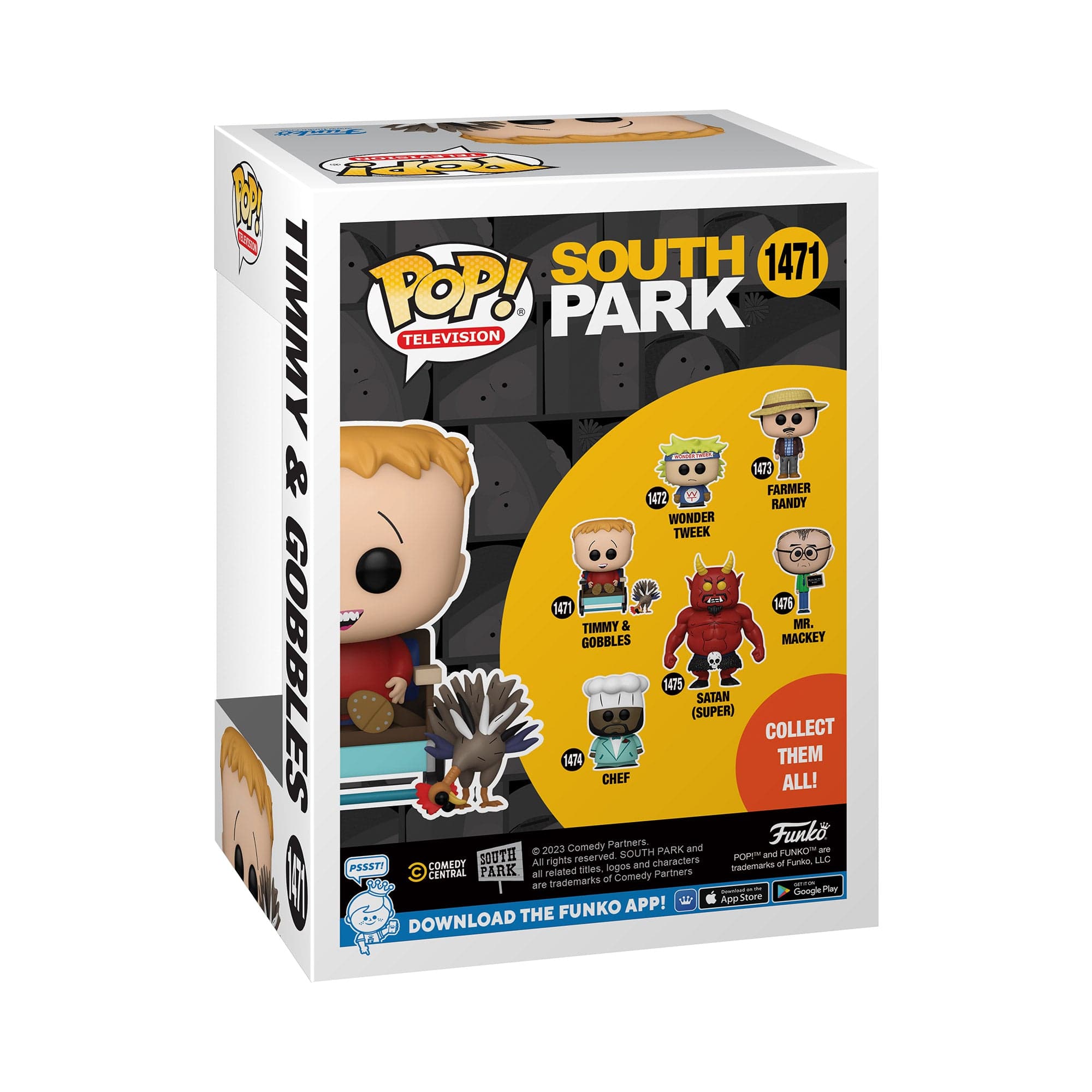 Pop! Vinyl - South Park - Timmy & Gobbles 889698343916