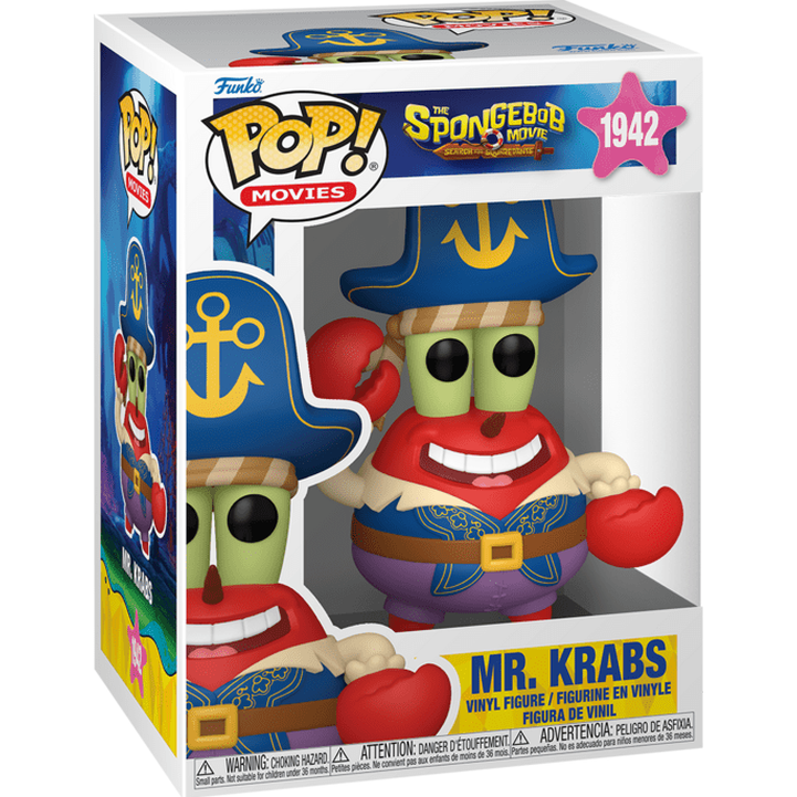 Pop! Vinyl - Spongebob Movie - Mr Krabs
