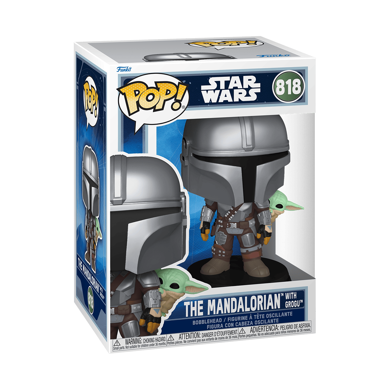 Pop! Vinyl - Star Wars M&G-The Mandalorian w/Grogu 889698904438