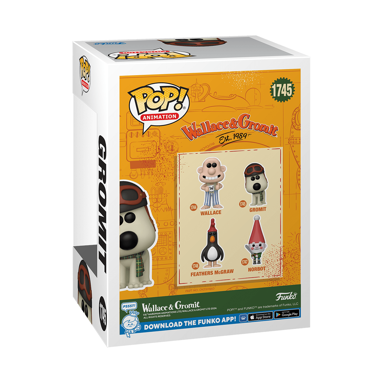 Pop! Vinyl - Wallace & Gromit - Gromit 889698797818