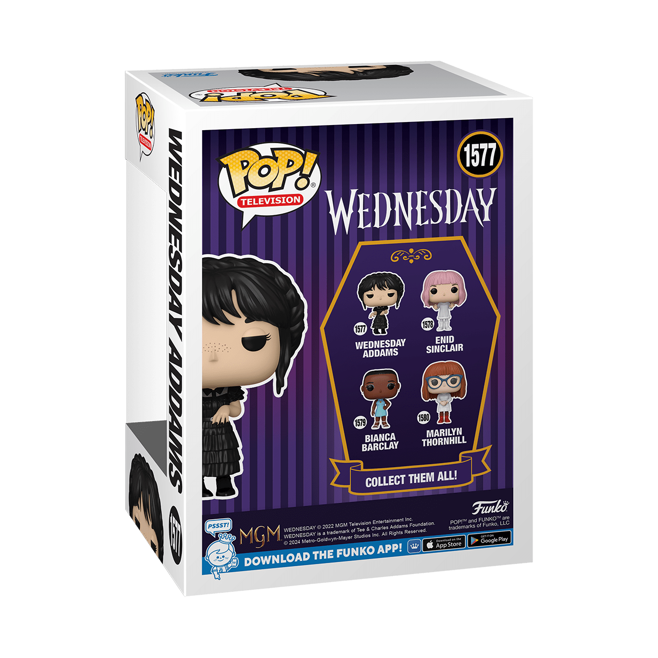 Pop! Vinyl - Wednesday - Rave'n Wednesday Addams 889698833165