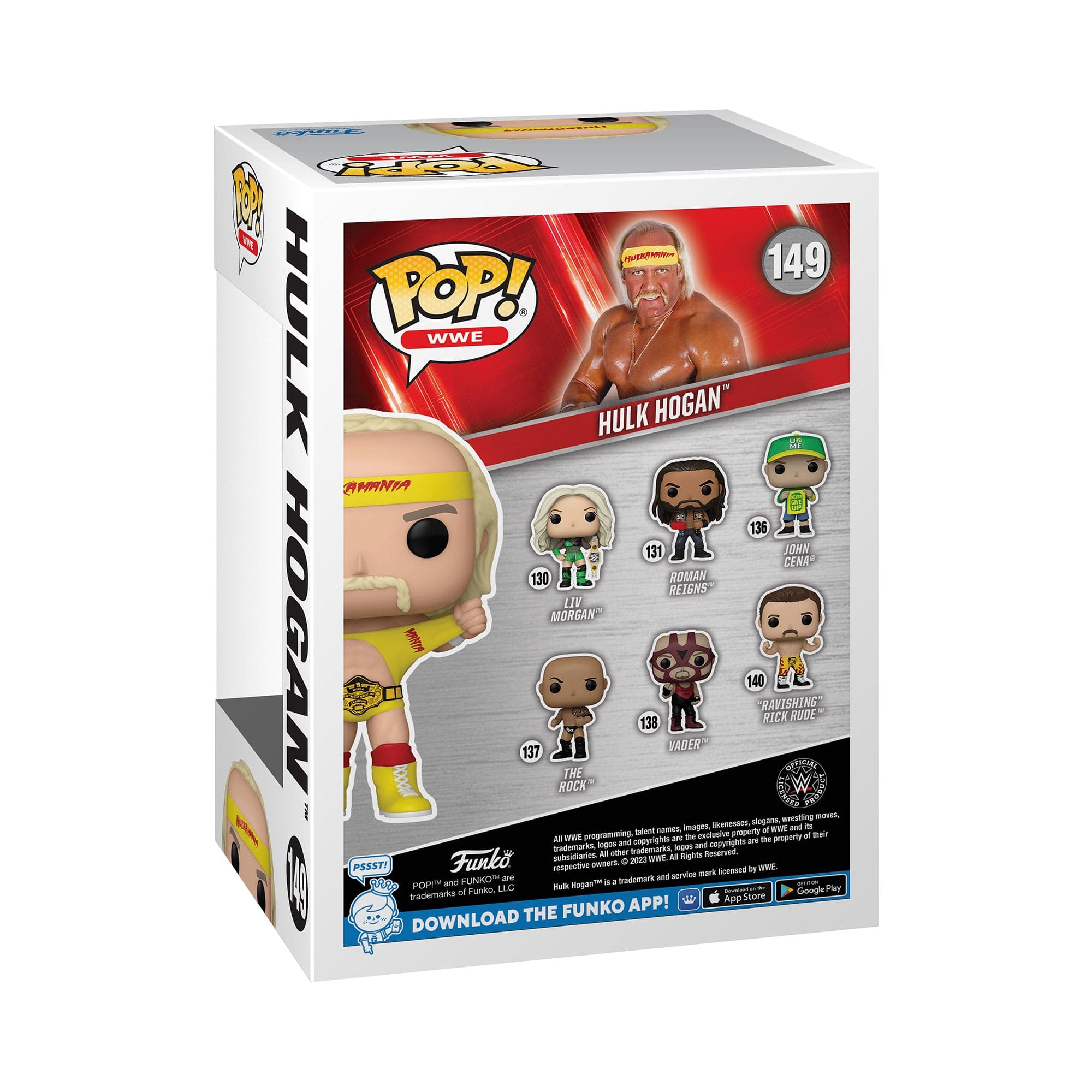 Pop! Vinyl - WWE - Hulkamania w/belt 889698757805