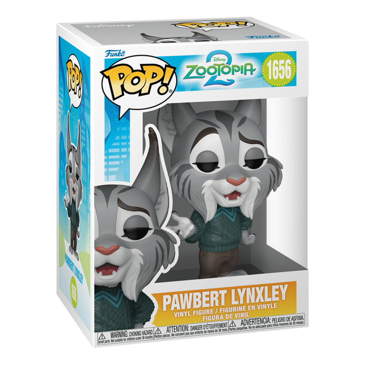 Pop! Vinyl - Zootopia 2 - Pawbert Lynxley
