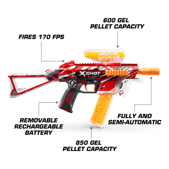 X-Shot Hyper Gel Series 1 Medium Blaster