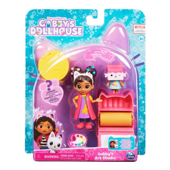 Gabby's Dollhouse: Gabby's Art Studio Assorted 778988365250