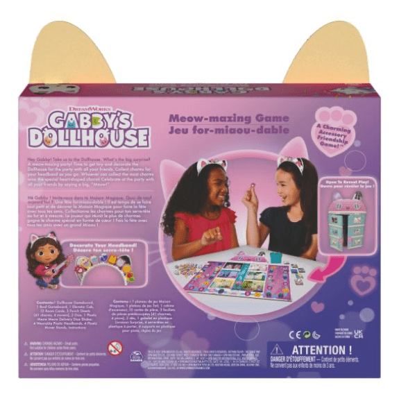 Gabby's Dollhouse: Meow-Mazing Game 778988442388