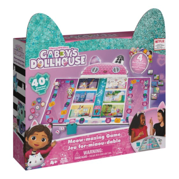 Gabby's Dollhouse: Meow-Mazing Game 778988442388