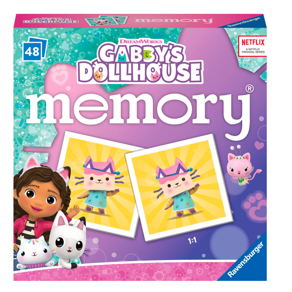 Gabby's Dollhouse Mini Memory Game 4005556209569
