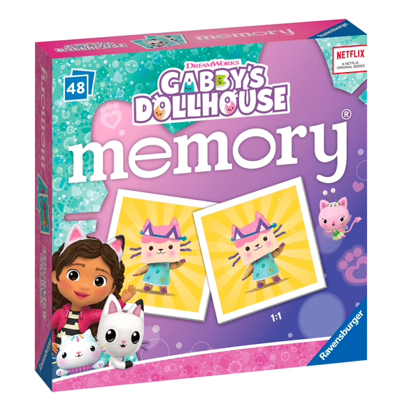 Gabby's Dollhouse Mini Memory Game 4005556209569