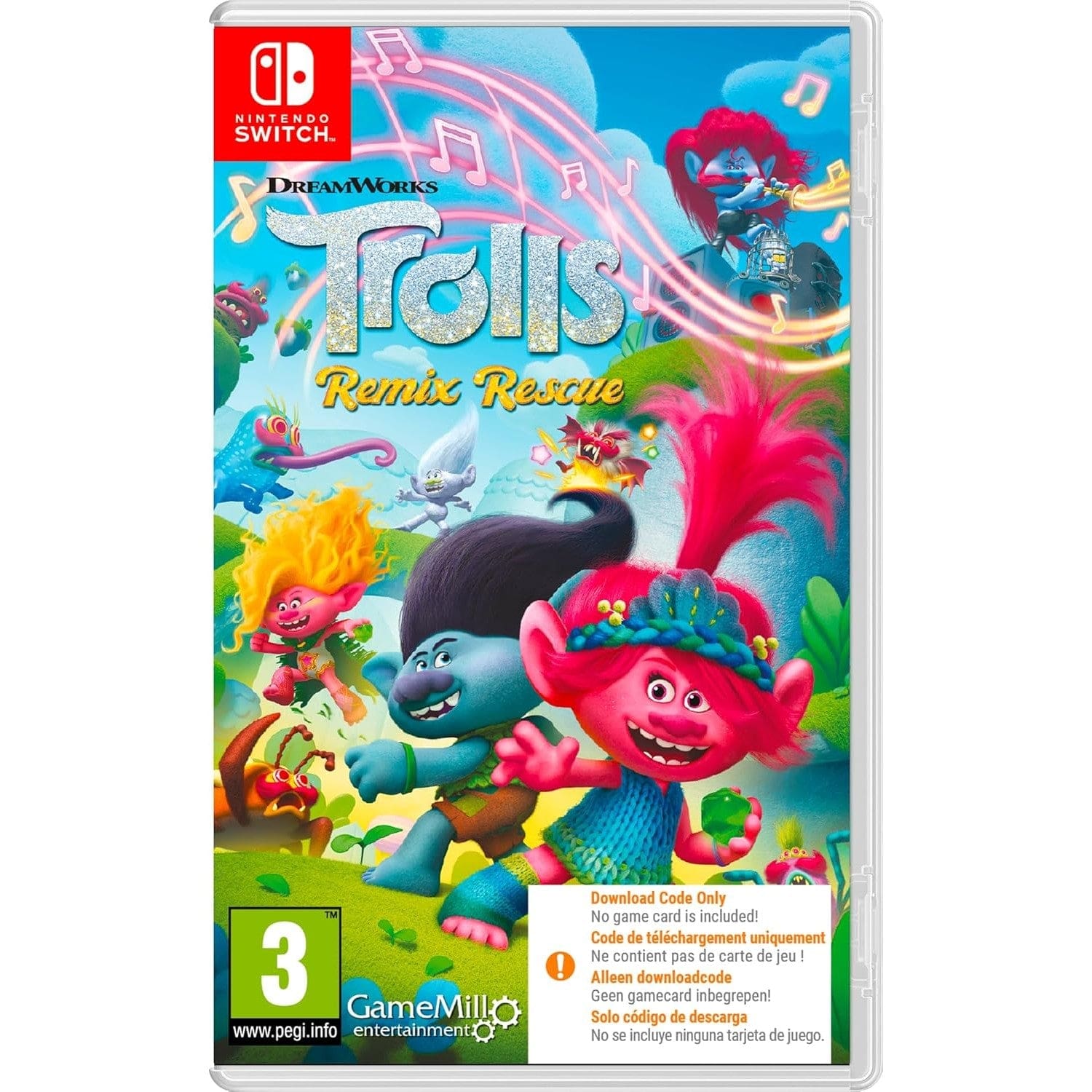 Trolls Remix Rescue - Nintendo Switch (Code in Box) 5060968302443