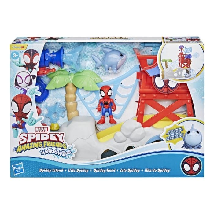Spidey & His Amazing Friends - Spidey Island 3" Playset 5010996308757