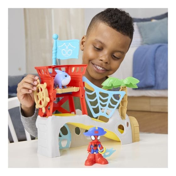 Spidey & His Amazing Friends - Spidey Island 3" Playset 5010996308757