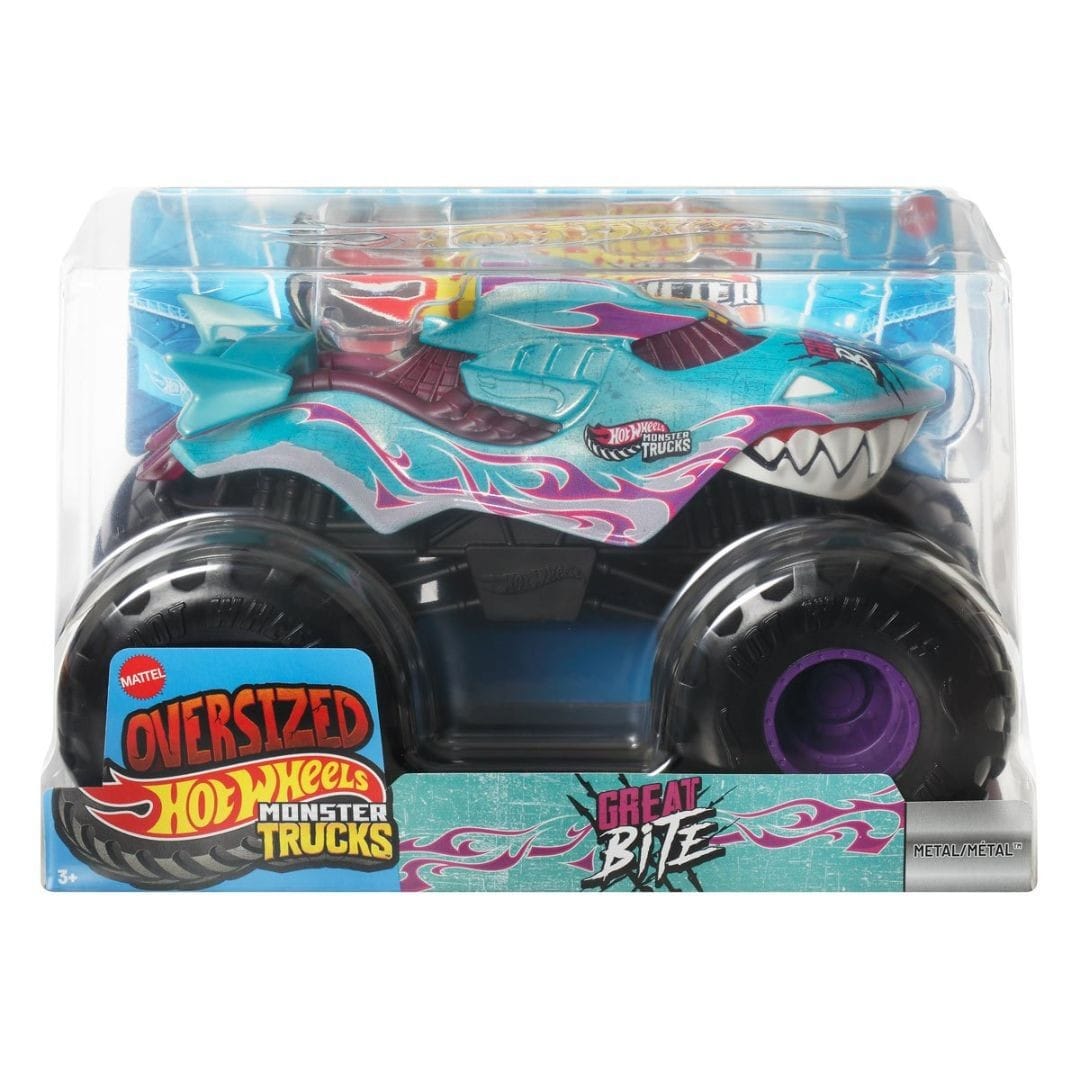 Hot Wheels Monster Trucks 1:24 - Great Bite 194735338627