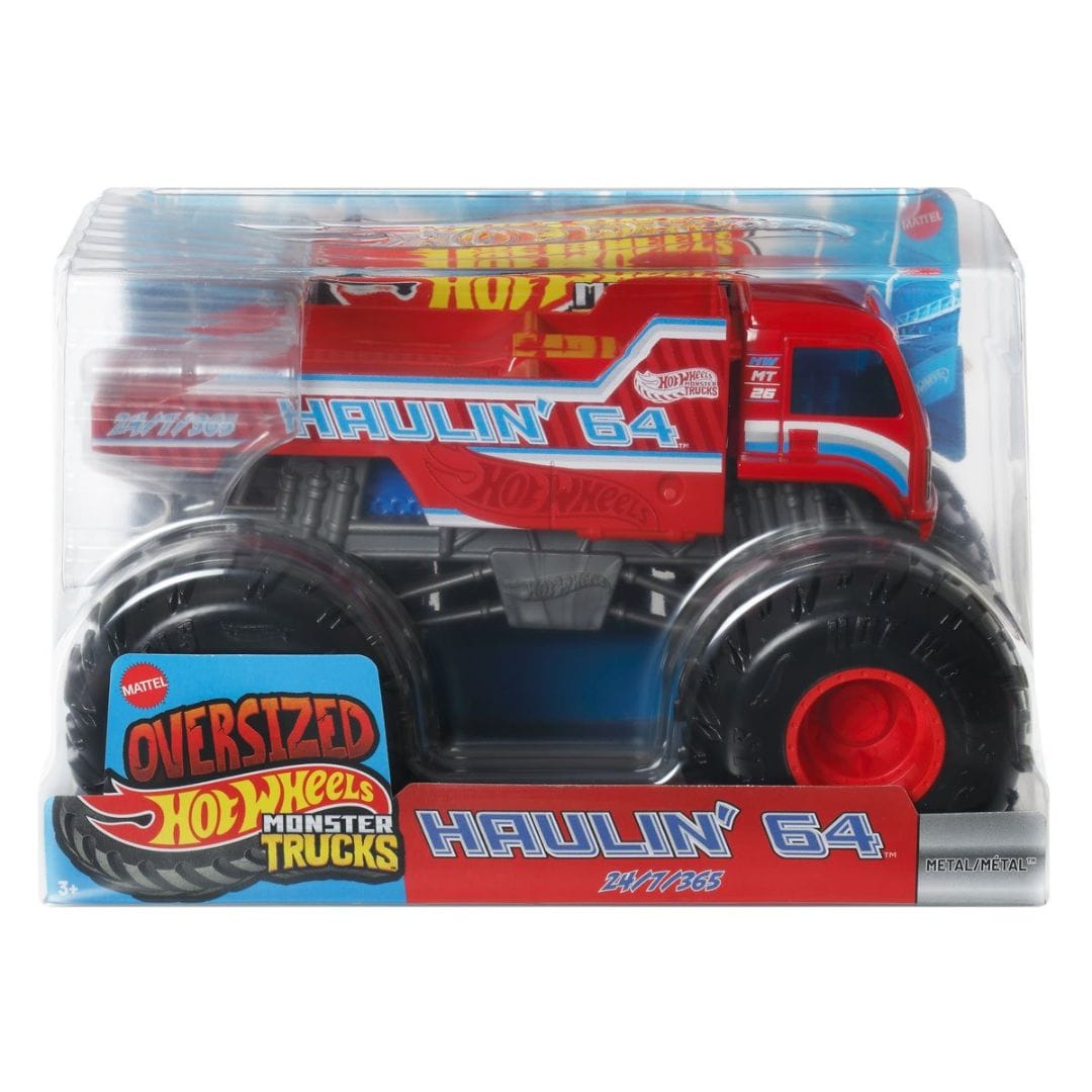 Hot Wheels Monster Trucks 1:24 -Haulin' 64 194735338559