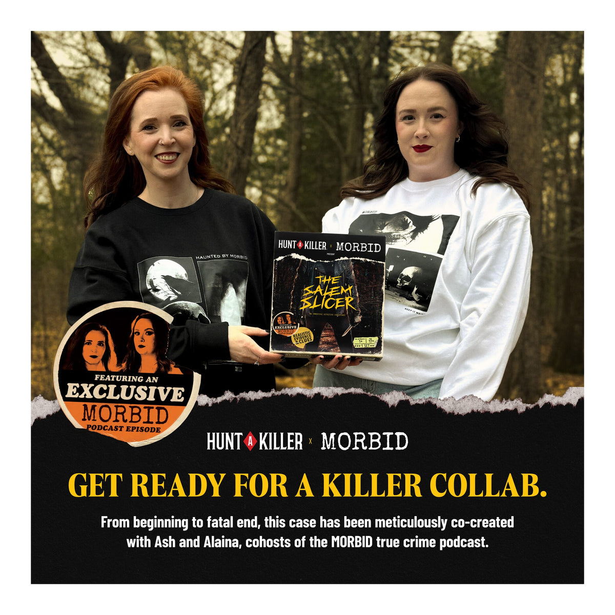 Hunt A Killer x Morbid The Salem Slicer Murder Mystery Game 810192989553