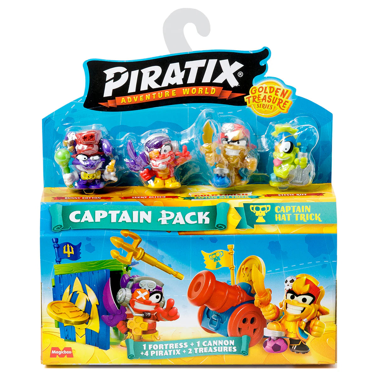 Piratix Adventure World Golden Treasure Series Captain Pack - Captain Hat Trick