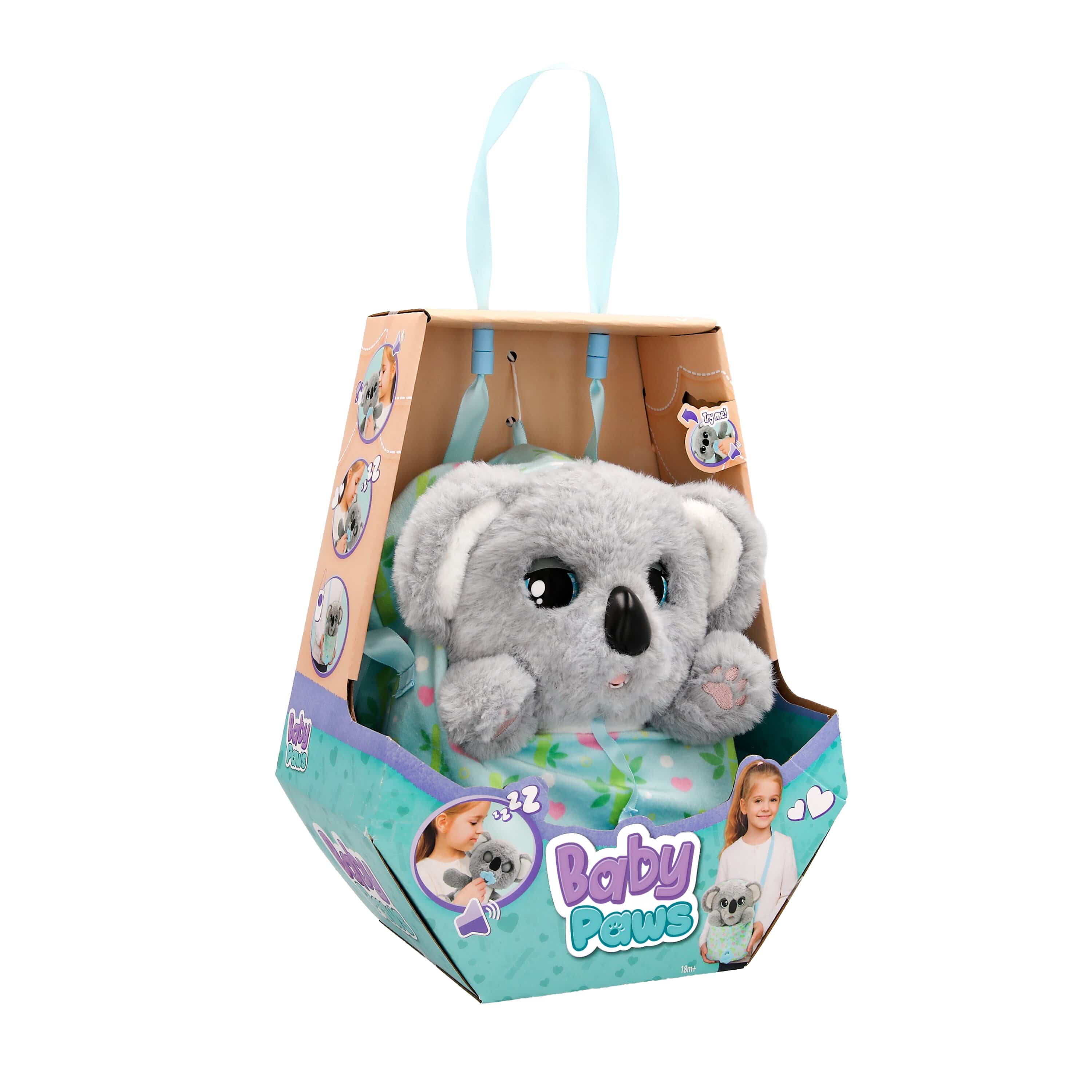 Baby Paws Koala Interactive Plush Toy 24cm