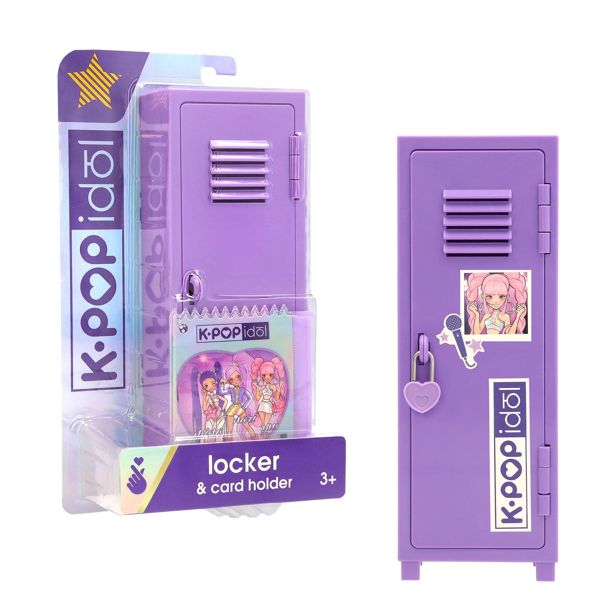 K-Pop Idol Locker & Card Holder Set