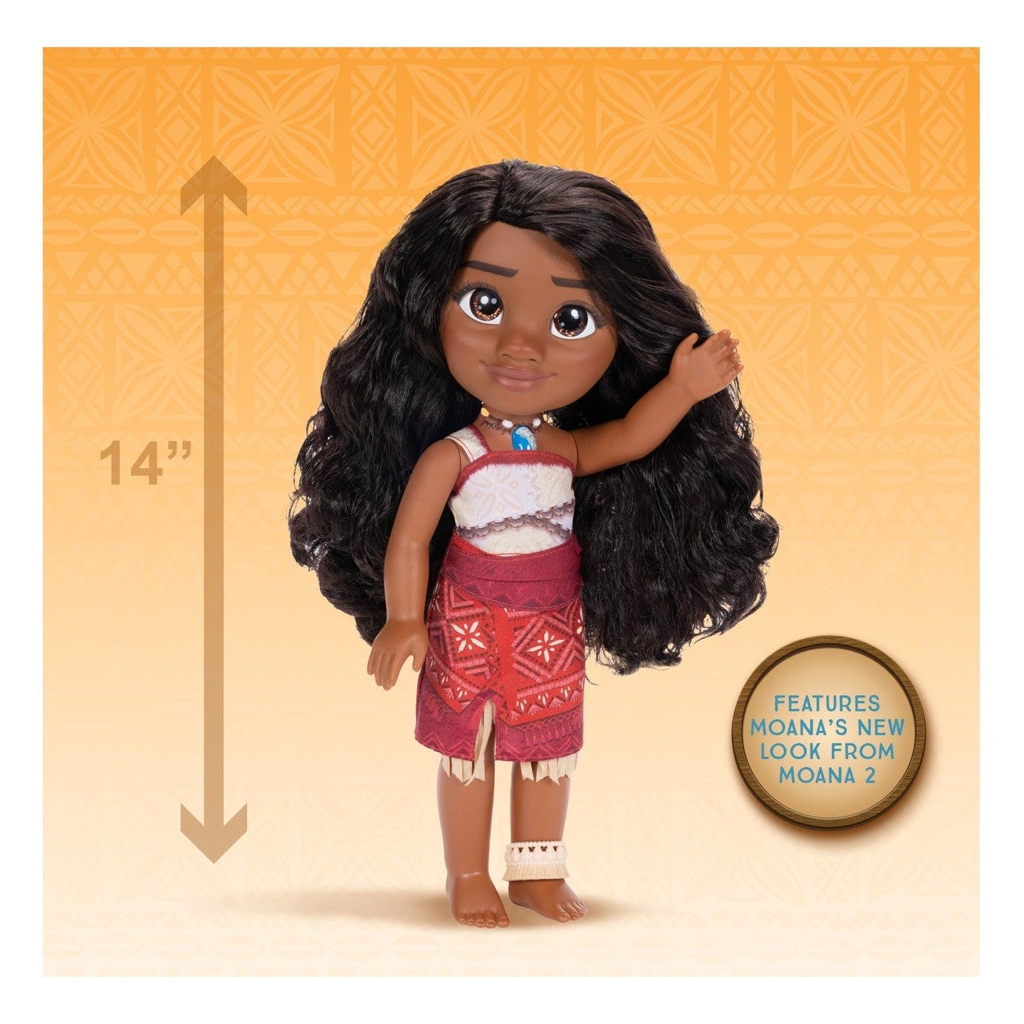 Moana 2 Moana Large Doll 192995237575