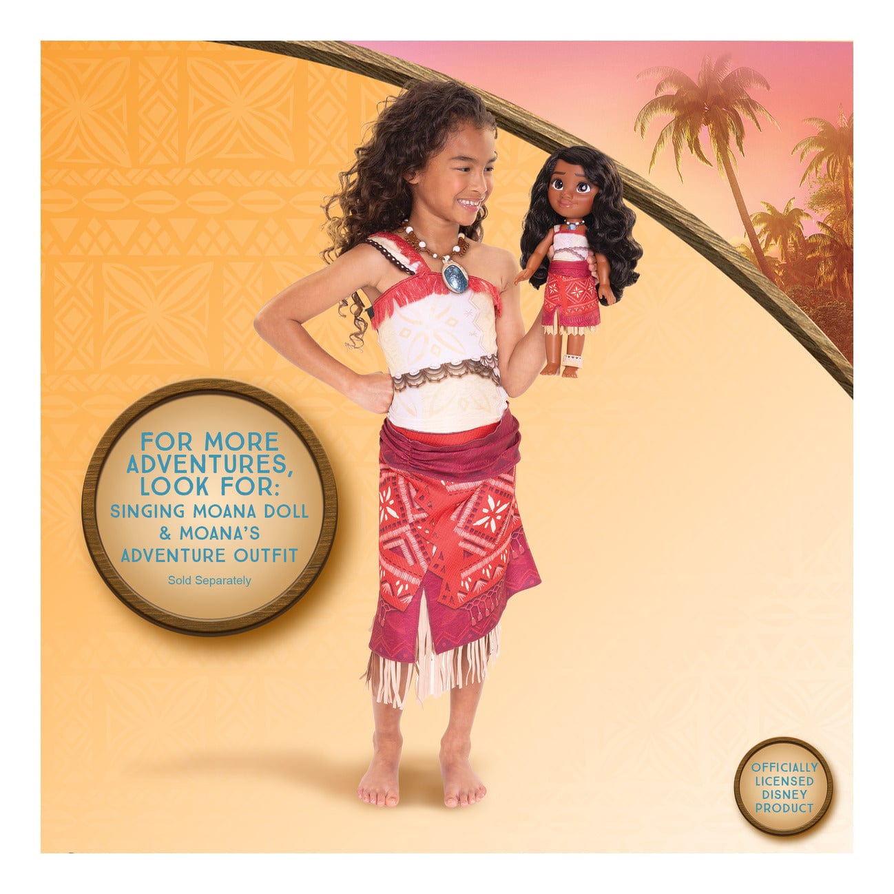 Moana 2 Moana's Light Up Sea Star Necklace 192995237612