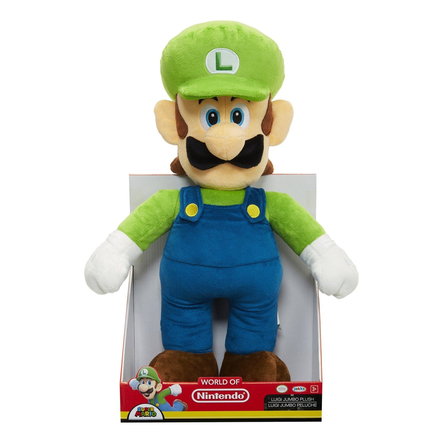 Nintendo Jumbo Basic Plush Luigi 039897644578