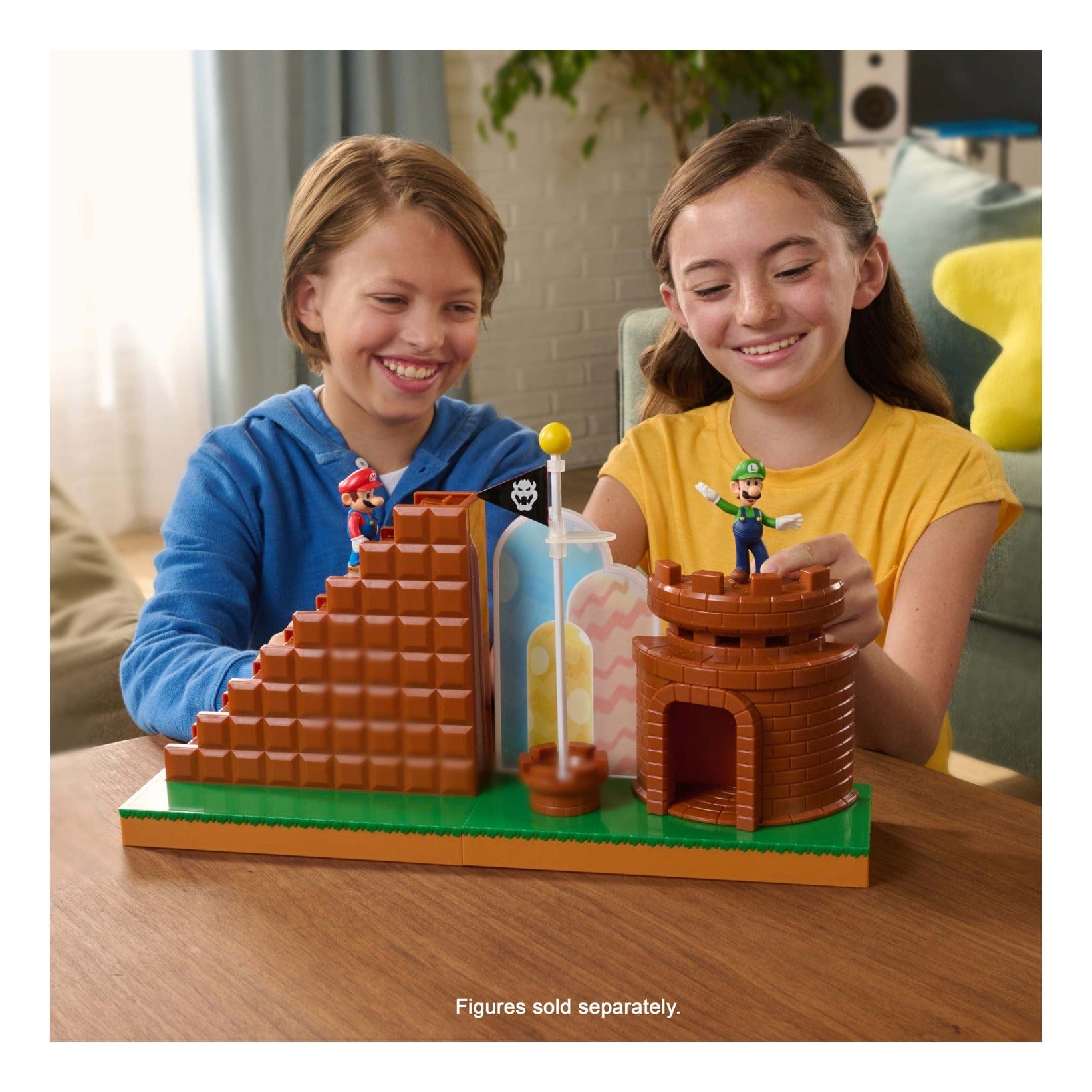 Nintendo Super Mario 2.5in Level End Playset 192995424357
