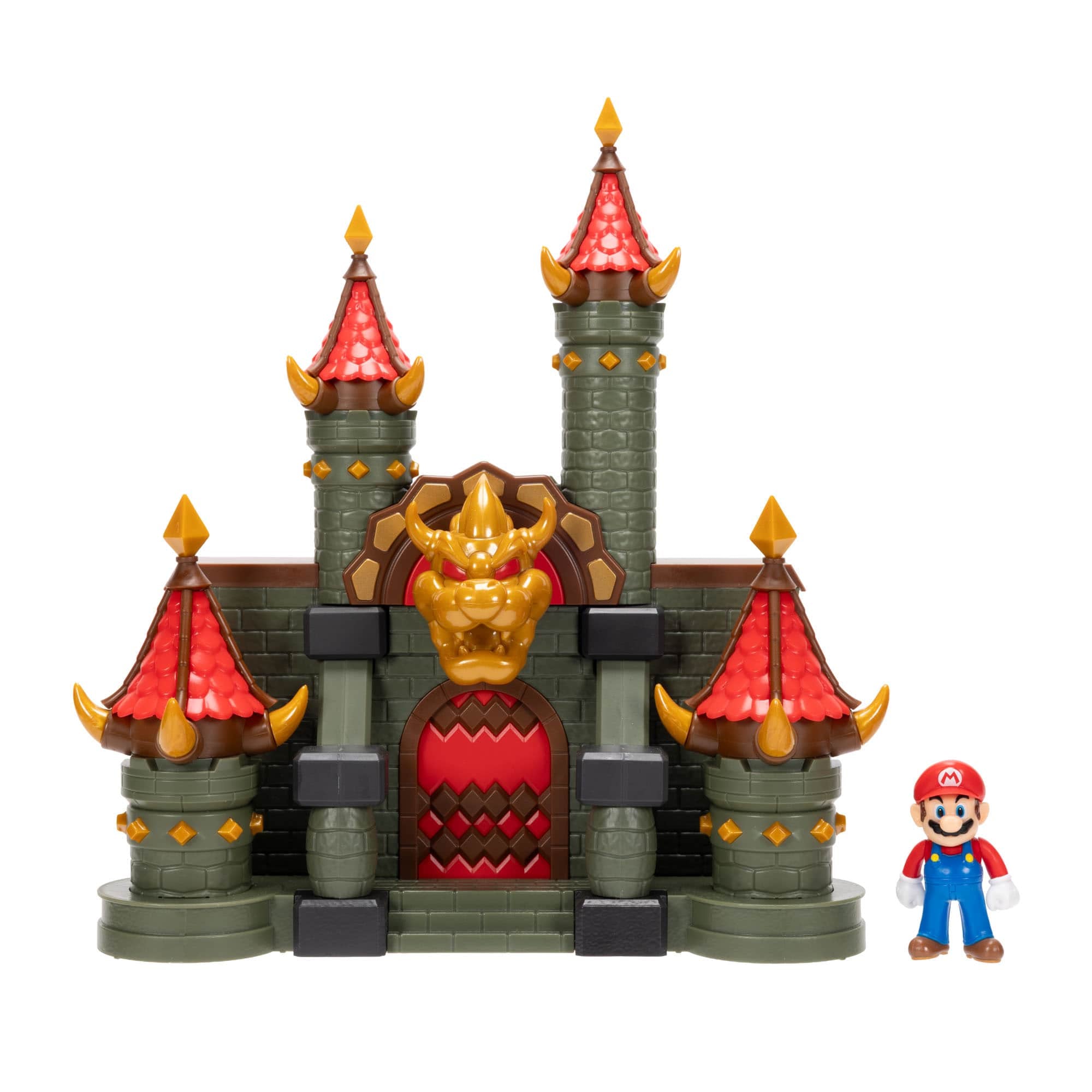 Super Mario Bros. Wonder Deluxe Bowser Jr. Castle Battle Playset