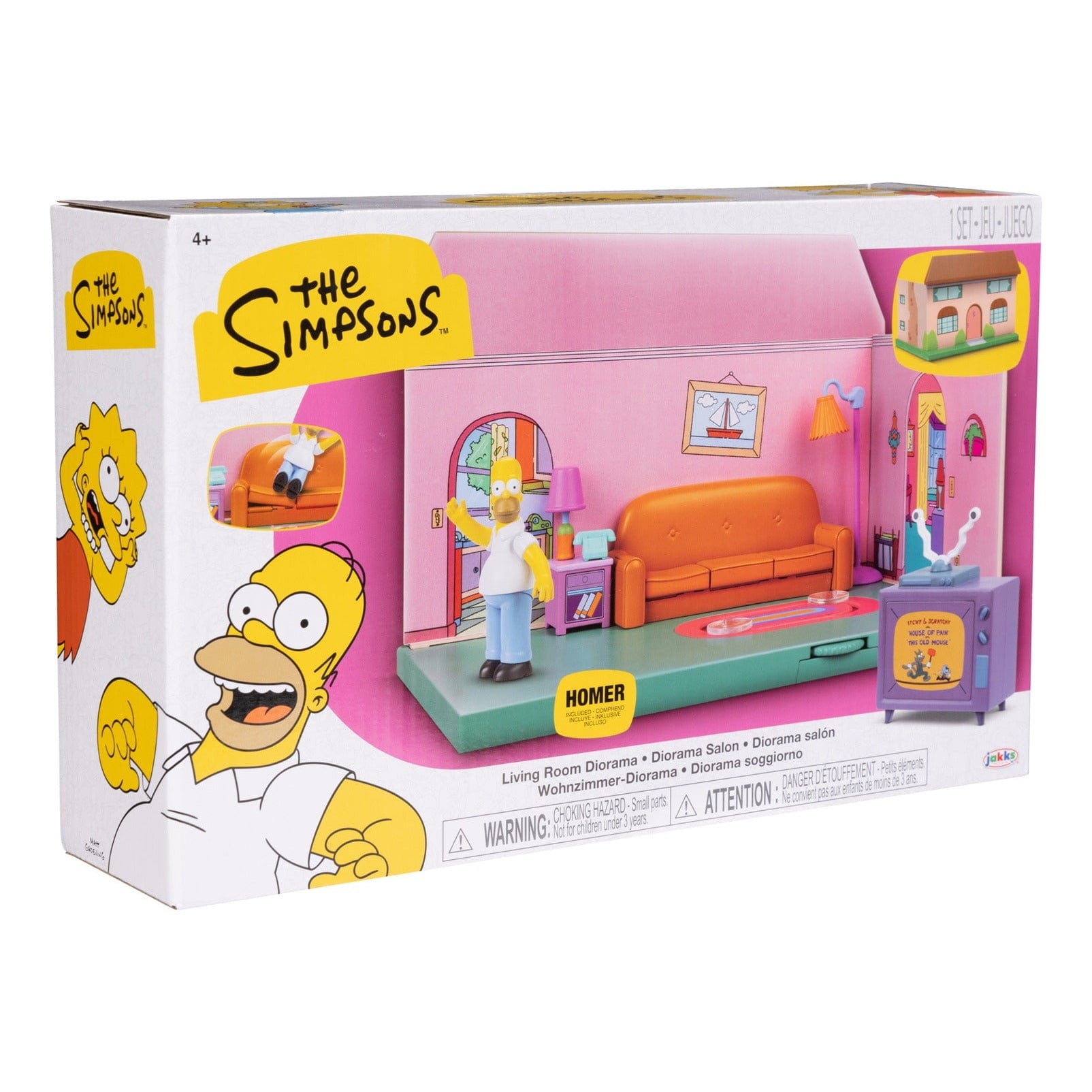 The Simpsons House Playset 192995175563