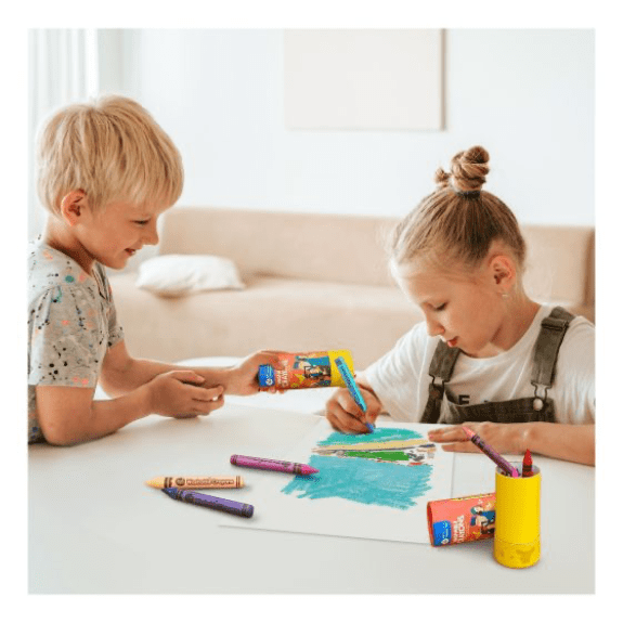 Jar Melo's 24 Colours Washable Crayons 5060462690411