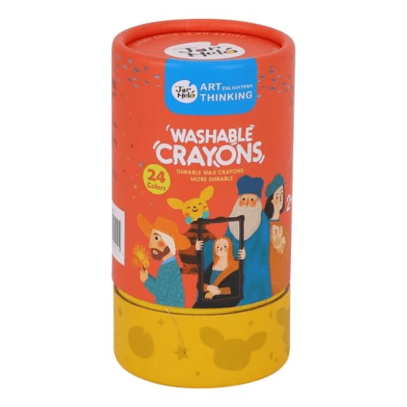 Jar Melo's 24 Colours Washable Crayons 5060462690411