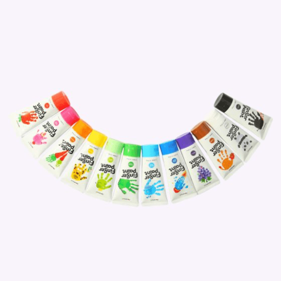 Jar Melo's Finger Paint 12 Colour Set 5060462691418