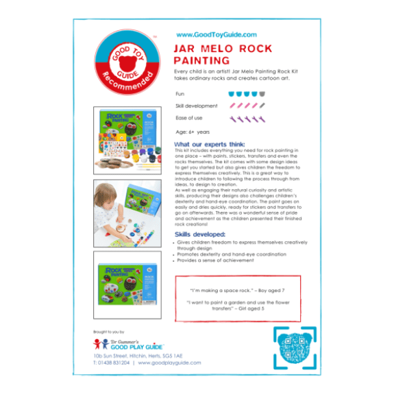 Jar Melo's Rock Painting 5060462691371