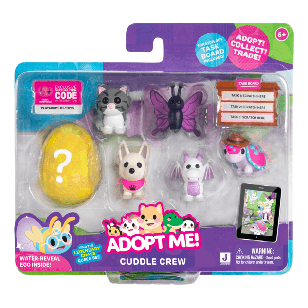 Adopt Me 6 Figure Pets Multipack Cuddle Crew Collection 191726752288