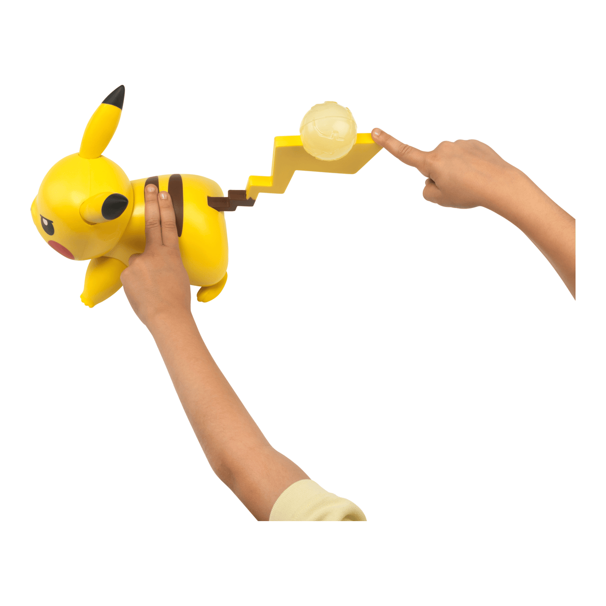 Pokémon Deluxe Electro Ball Pikachu Figure with Light FX 191726945468