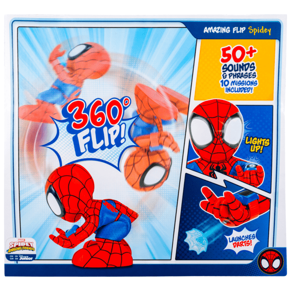 Spidey and Friends Amazing Flip Spidey Plush