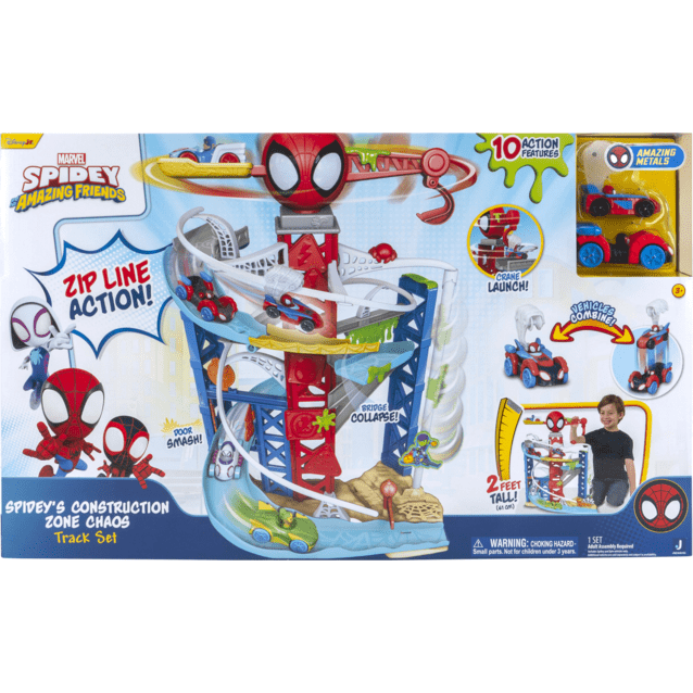 Spidey and Friends Construction Track Set