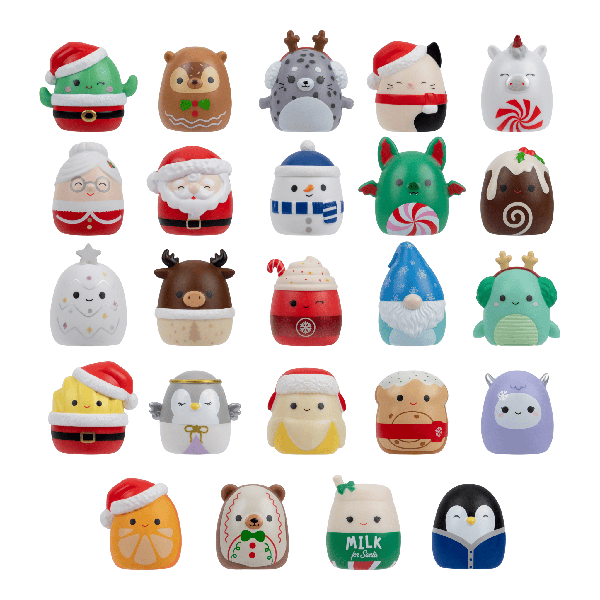 Squishmallows Squish-a-longs Original Holiday Advent Calendar