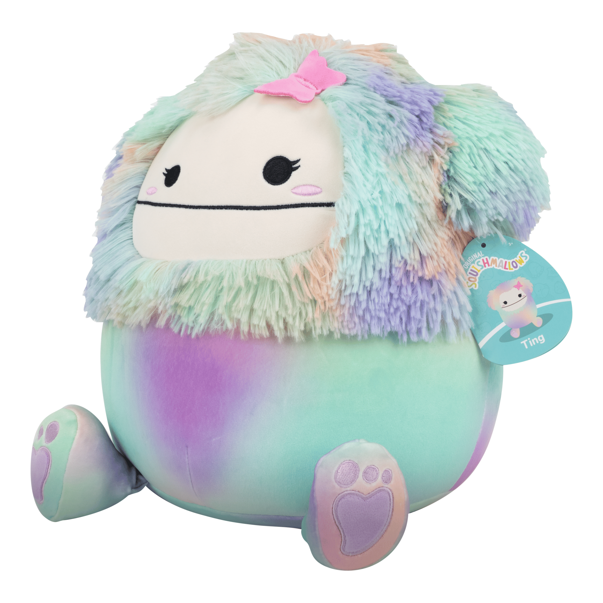 Squishmallows Ting Bigfoot 12-Inch Medium Plush